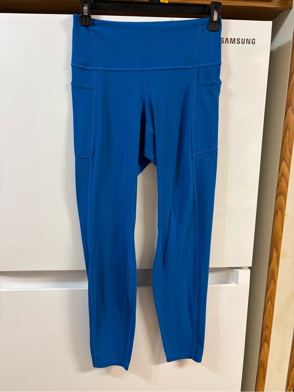 Patagonia Royal Blue Active Leggings with Interior Logo